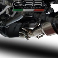 GPR exhaust compatible with  Yamaha FZ-09 2014-2016, Furore Nero, Full system exhaust, including removable db killer  