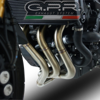 GPR exhaust compatible with  Yamaha FJ-09 2021-2024, Powercone Evo, Full system exhaust, including removable db killer 