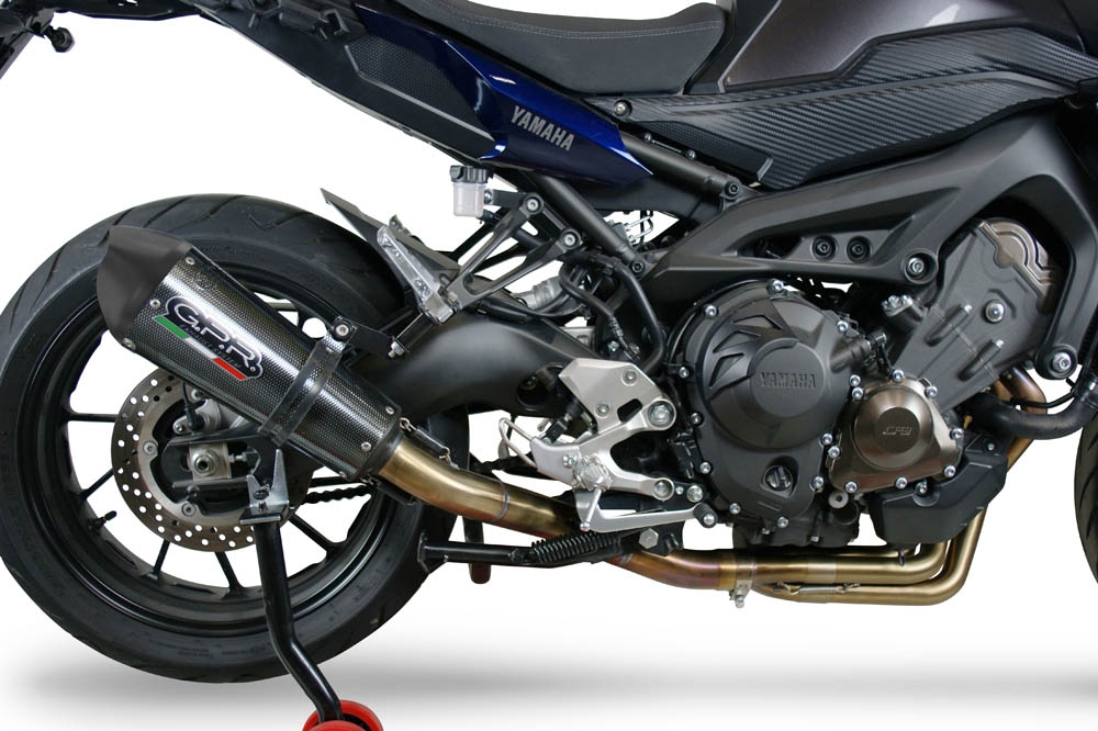 YamahaTracer 920212023Gpe Ann. PoppyFull system exhaust, including removable db killer