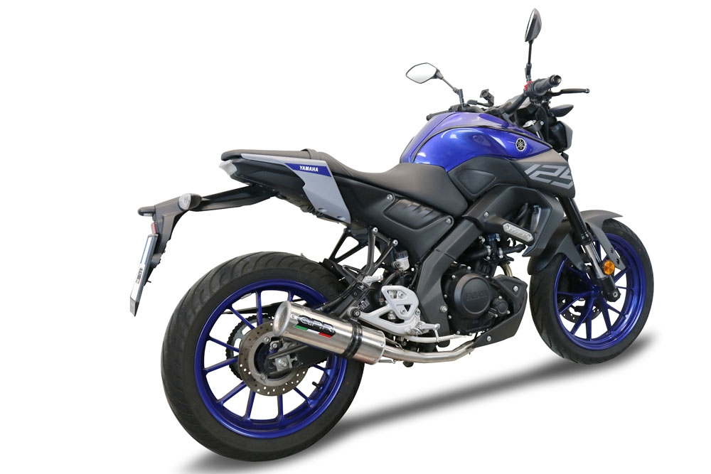 GPR exhaust compatible with  Yamaha Mt 125 2020-2020, M3 Inox , Full system exhaust, including removable db killer 