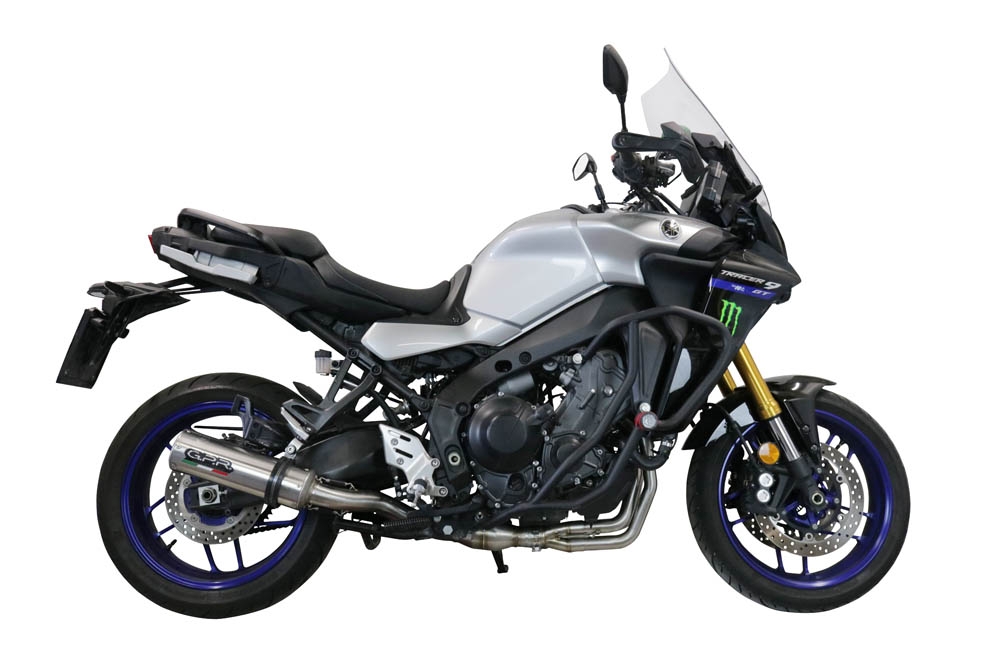 YamahaTracer 920212023M3 Inox Full system exhaust, including removable db killer