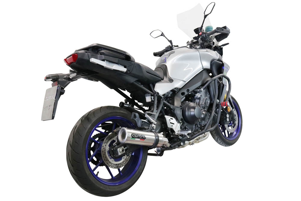 YamahaTracer 920212023M3 Inox Full system exhaust, including removable db killer