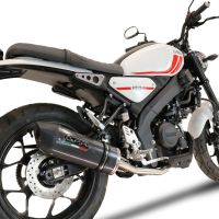 GPR exhaust compatible with  Yamaha XSR125 2021-2024, Furore Poppy, Full system exhaust, including removable db killer 