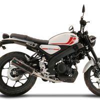 GPR exhaust compatible with  Yamaha XSR125 2021-2024, M3 Poppy , Full system exhaust, including removable db killer 