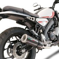 GPR exhaust compatible with  Yamaha XSR125 2021-2024, M3 Poppy , Full system exhaust, including removable db killer 