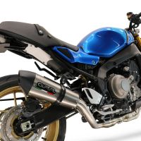 GPR exhaust compatible with  Yamaha XSR900 2022-2023, Gpe Ann. titanium, Full system exhaust, including removable db killer 