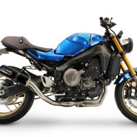 GPR exhaust compatible with  Yamaha XSR900 2022-2023, M3 Black Titanium, Full system exhaust, including removable db killer 