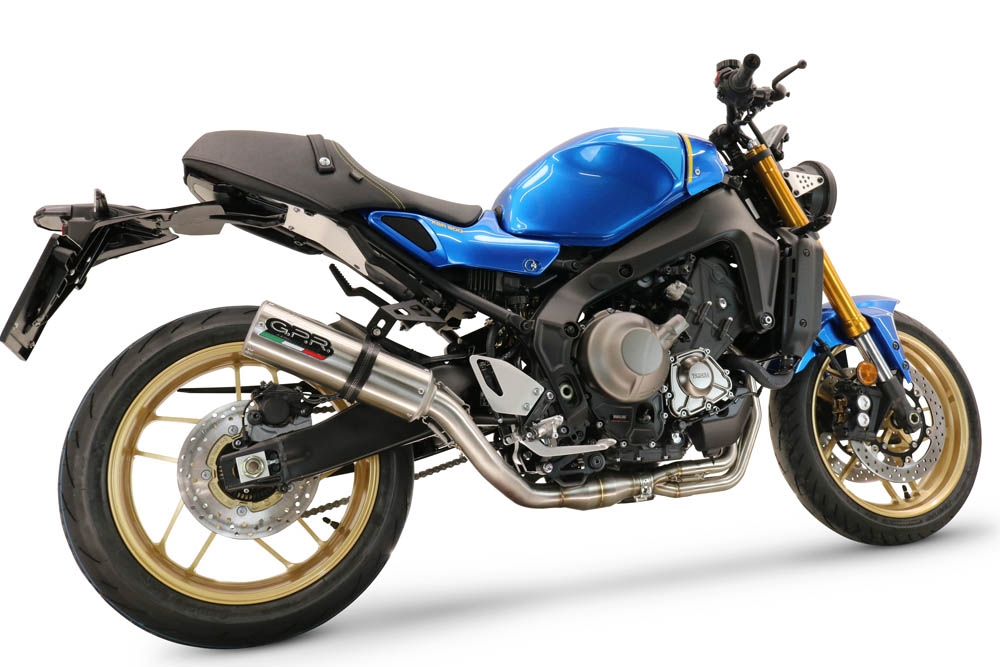 GPR exhaust compatible with  Yamaha XSR900 2022-2023, M3 Inox , Full system exhaust, including removable db killer 