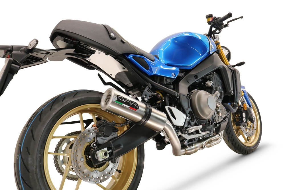 GPR exhaust compatible with  Yamaha XSR900 2022-2023, M3 Inox , Full system exhaust, including removable db killer 