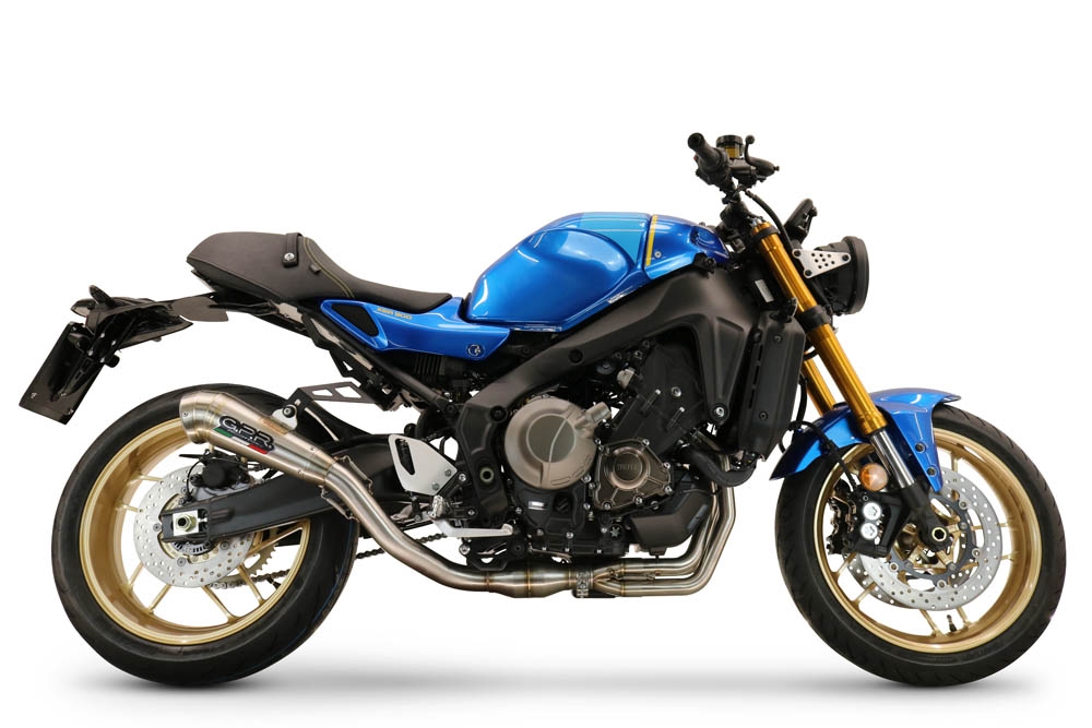 GPR exhaust compatible with  Yamaha XSR900 2022-2023, Powercone Evo, Full system exhaust, including removable db killer 