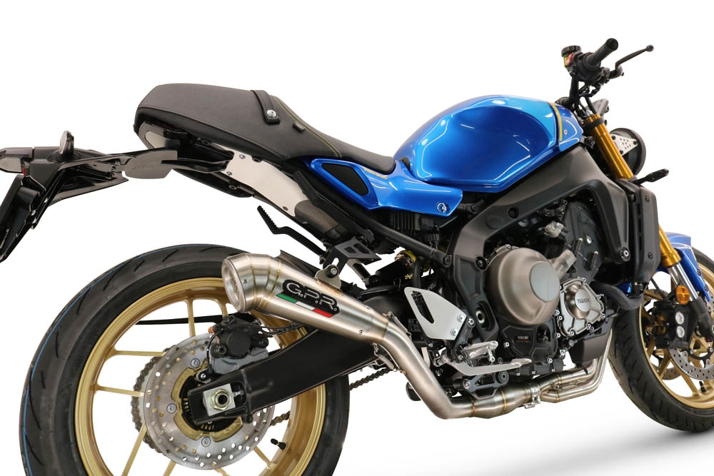 GPR exhaust compatible with  Yamaha XSR900 2022-2023, Powercone Evo, Full system exhaust, including removable db killer 