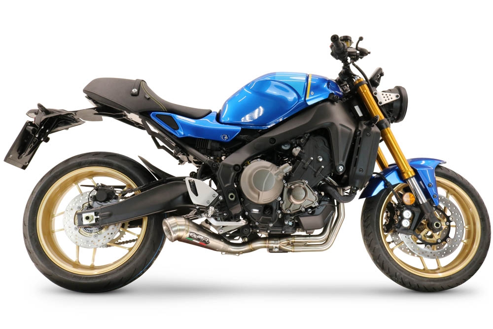 GPR exhaust compatible with  Yamaha XSR900 2022-2023, Powercone Evo, Full system exhaust, including removable db killer 