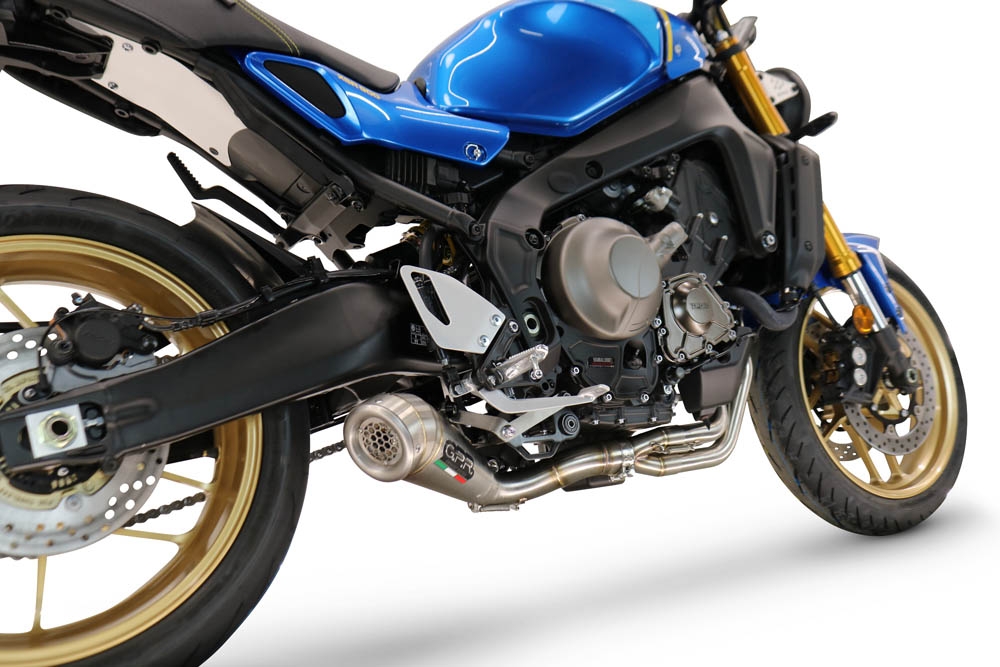 GPR exhaust compatible with  Yamaha XSR900 2022-2023, Powercone Evo, Full system exhaust, including removable db killer 