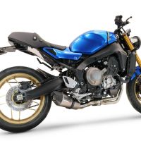 GPR exhaust compatible with  Yamaha XSR900 2016-2021, Gpe Ann. titanium, Full system exhaust, including removable db killer 