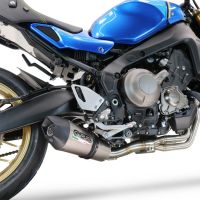 GPR exhaust compatible with  Yamaha XSR900 2016-2021, Gpe Ann. titanium, Full system exhaust, including removable db killer 