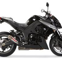 GPR exhaust compatible with  Kawasaki Z1000 2010-2013, Powercone Evo, Dual slip-on including removable db killers and link pipes 