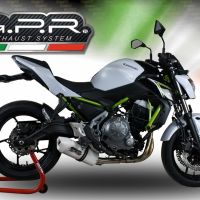 GPR exhaust compatible with  Kawasaki Z-650 2017-2020, Albus Evo4, Full system exhaust, including removable db killer 