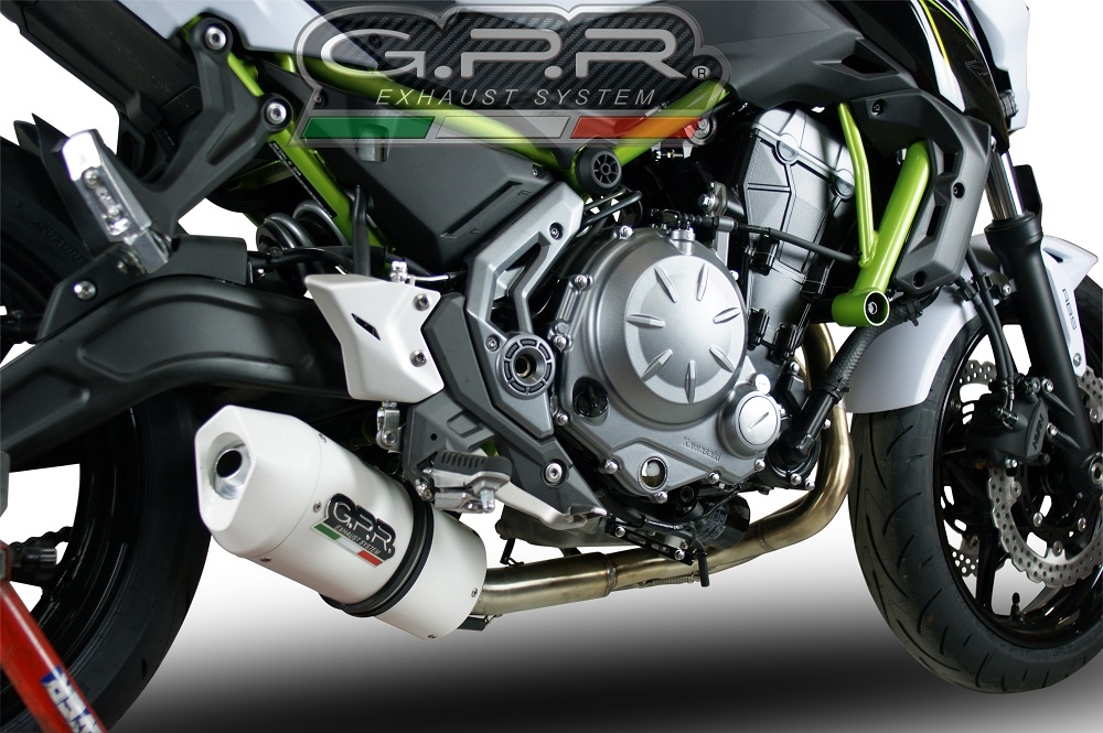 GPR exhaust compatible with  Kawasaki Versys 650 2021-2022, Albus Evo4, Full system exhaust, including removable db killer 