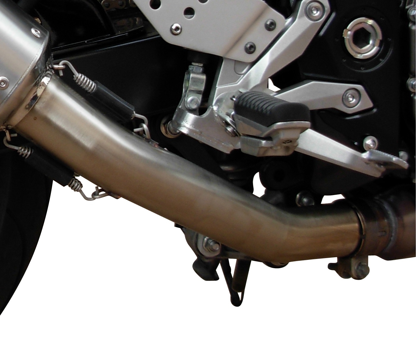 GPR exhaust compatible with  Kawasaki Z-750 S  2004-2006, Gpe Ann. titanium, Slip-on exhaust including removable db killer and link pipe 