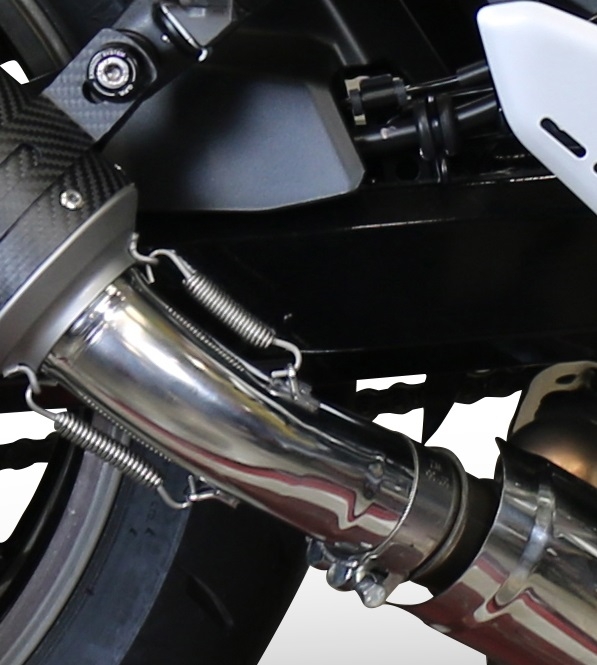 GPR exhaust compatible with  Kawasaki Z900RS 2021-2024, Ultracone, Slip-on exhaust including removable db killer and link pipe 