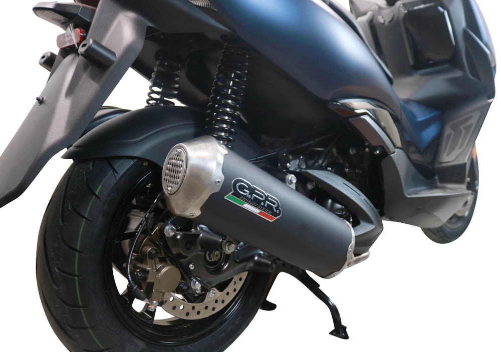 GPR exhaust compatible with  Zontes M 310 2021-2024, Evo4 Road, Full system exhaust, including removable db killer 