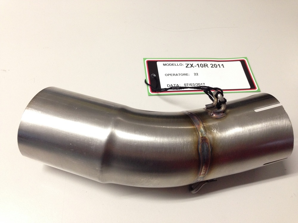 GPR exhaust compatible with  Kawasaki ZX-10R 2010-2015, M3 Poppy , Slip-on exhaust including removable db killer and link pipe 