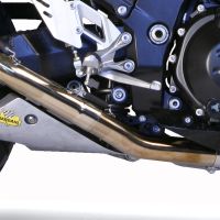 GPR exhaust compatible with  Kawasaki ZX-14R 2006-2007, M3 Poppy , Dual slip-on including removable db killers and link pipes 