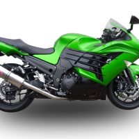 GPR exhaust compatible with  Kawasaki ZX-14R 2023-2024, Trioval, Dual slip-on including removable db killers and link pipes 