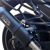 GPR exhaust compatible with  Kawasaki ZX-14R 2008-2011, Furore Poppy, Dual slip-on including removable db killers and link pipes 