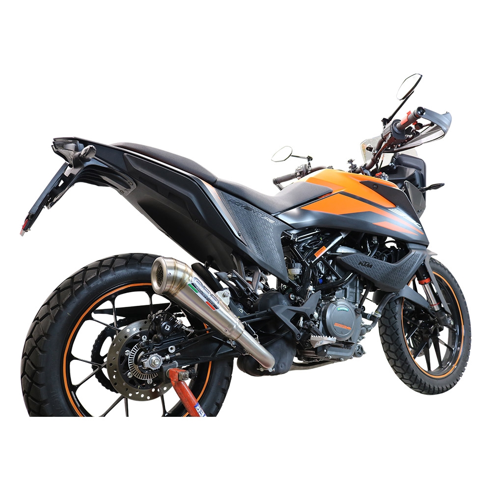 Ktm 390 Adventure Sw 2021-2024, Powercone Evo, Slip-on exhaust including removable db killer and link pipe 