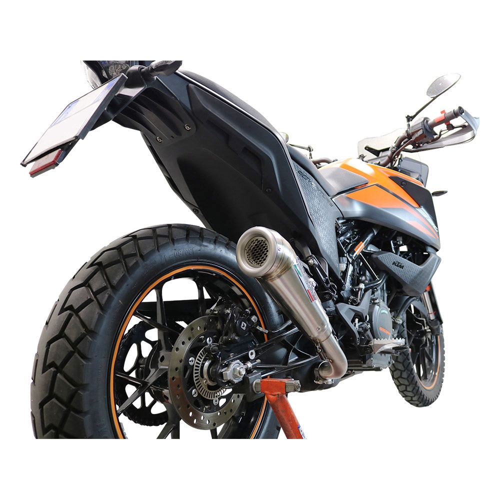 Ktm 390 Adventure Sw 2021-2024, Powercone Evo, Slip-on exhaust including removable db killer and link pipe 