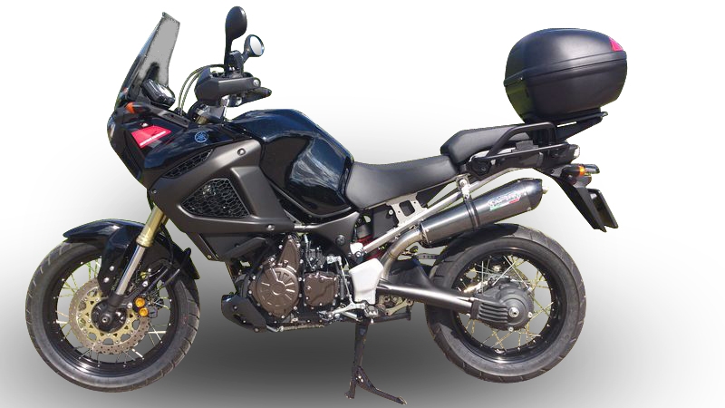 Yamaha XT1200Z Supertenere 2010-2016, Gpe Ann. Poppy, Slip-on exhaust including removable db killer and link pipe 