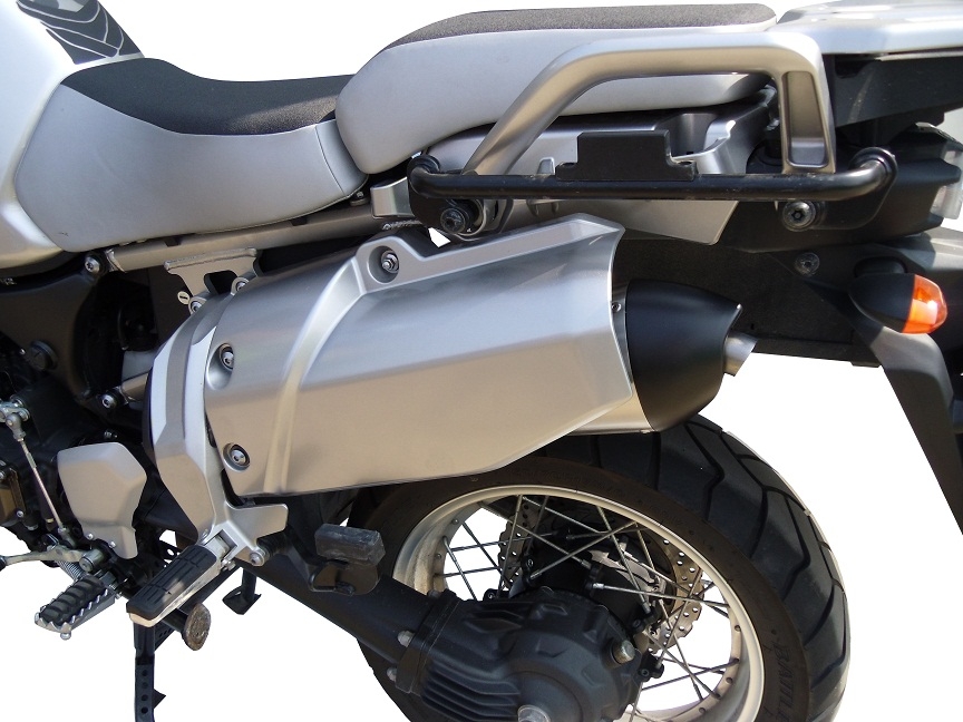 Yamaha XT1200Z Supertenere 2017-2020, GP Evo4 Poppy, Slip-on exhaust including removable db killer and link pipe 