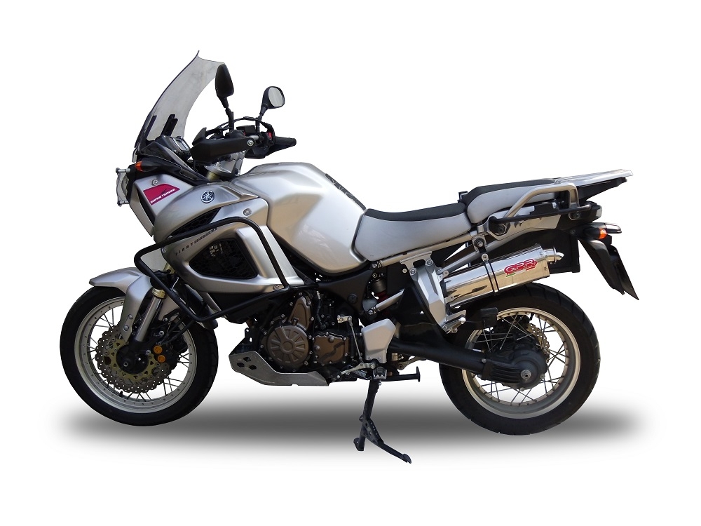 Yamaha XT1200Z Supertenere 2010-2016, Trioval, Slip-on exhaust including removable db killer and link pipe 