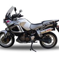 Yamaha XT1200Z Supertenere 2010-2016, Trioval, Slip-on exhaust including removable db killer and link pipe 