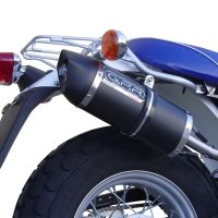 Suzuki Rv 125 Van Van 2003-2017, Furore Nero, Slip-on exhaust including removable db killer and link pipe 