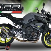 GPR exhaust compatible with  Yamaha FZ-10 2016-2024, Decatalizzatore, Decat pipe 