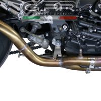 Yamaha FZ-10 2016-2024, Furore Nero, Slip-on exhaust including link pipe 