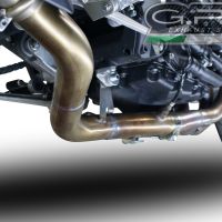 Yamaha FZ-10 2016-2024, Furore Nero, Slip-on exhaust including link pipe 