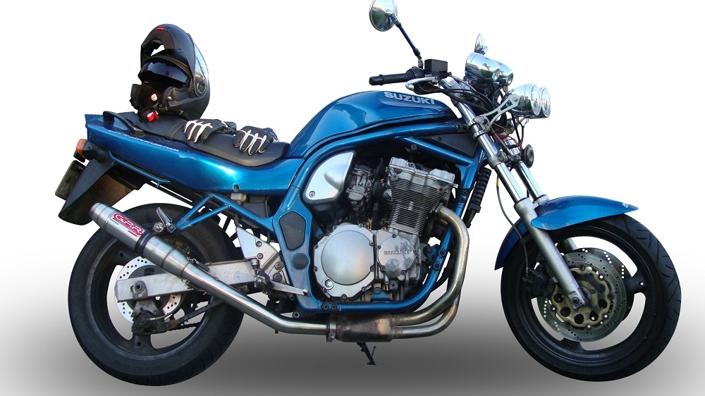 Suzuki Gsf 1200 Bandit - S  2005-2006, Deeptone Inox, Slip-on exhaust including removable db killer and link pipe 