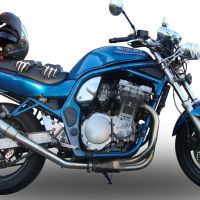 Suzuki Gsf 650 Bandit - S  2005-2006, Deeptone Inox, Slip-on exhaust including removable db killer and link pipe 