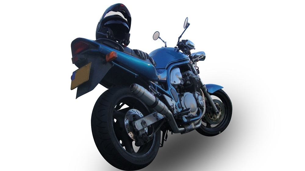 Suzuki Gsf 650 Bandit - S  2005-2006, Deeptone Inox, Slip-on exhaust including removable db killer and link pipe 