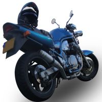 Suzuki Gsf 1200 Bandit - S  2005-2006, Deeptone Inox, Slip-on exhaust including removable db killer and link pipe 