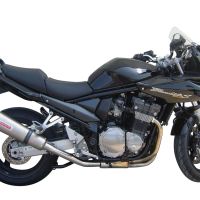 GPR exhaust compatible with  Suzuki Gsf 1200 Bandit - S  2005-2006, Gpe Ann. titanium, Slip-on exhaust including removable db killer and link pipe 