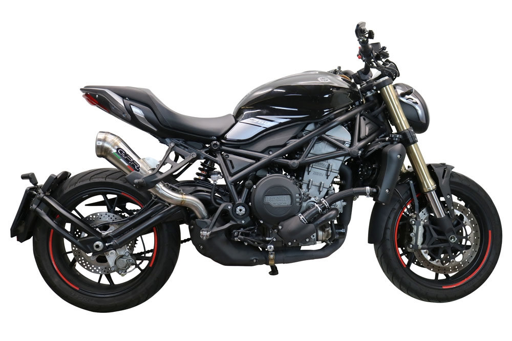 Benelli 752S 2019-2021, Powercone Evo, Slip-on exhaust including removable db killer and link pipe 