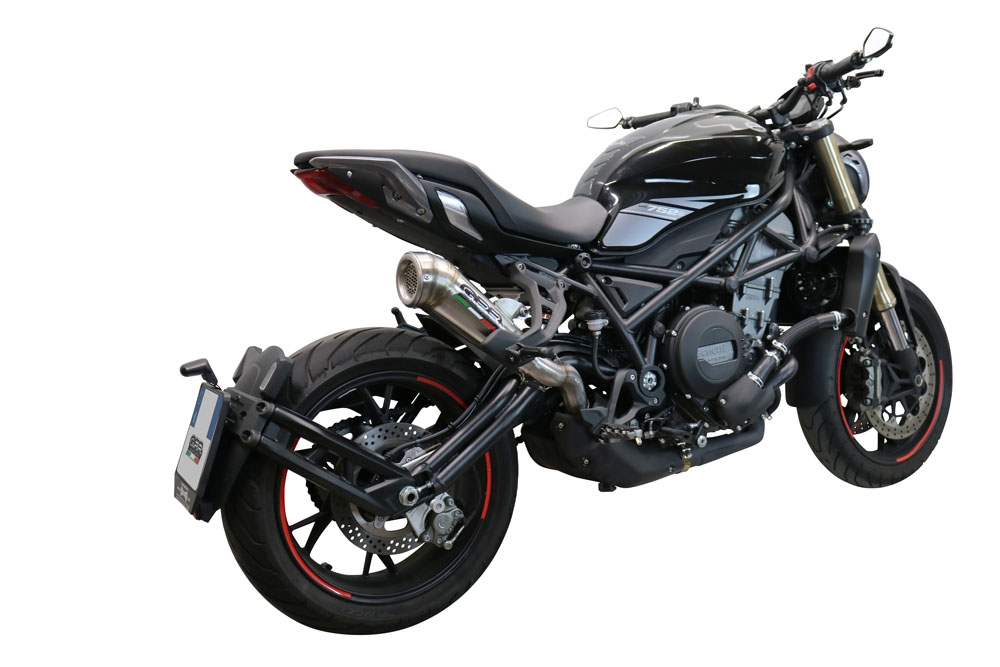 Benelli 752S 2019-2021, Powercone Evo, Slip-on exhaust including removable db killer and link pipe 