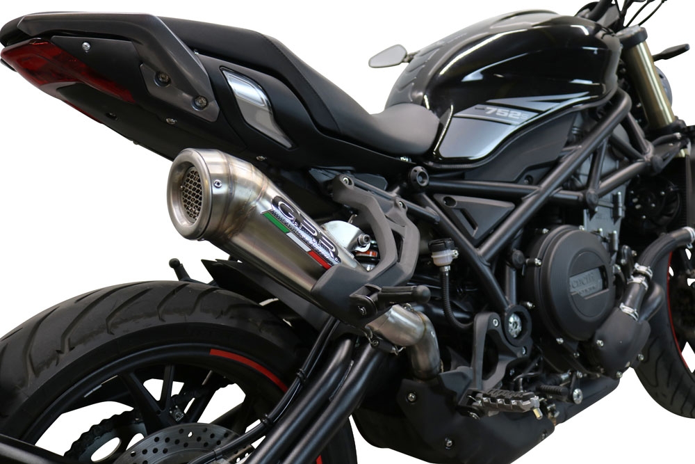 Benelli 752S 2019-2021, Powercone Evo, Slip-on exhaust including removable db killer and link pipe 