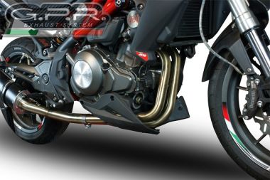 GPR exhaust compatible with  Benelli Bn 302 S 2015-2020, Decatalizzatore, Decat pipe 