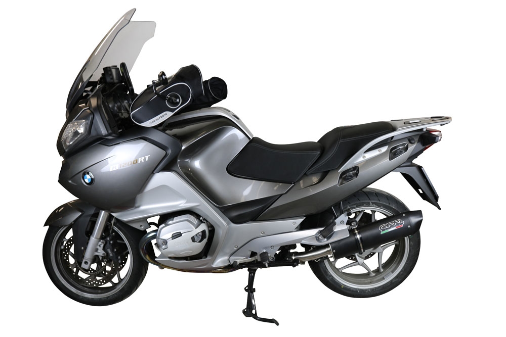 Bmw R1200RT 2009-2013, Furore Nero, Slip-on exhaust including removable db killer and link pipe 