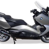 Bmw C650GT 2012-2015, Gpe Ann. Poppy, Slip-on exhaust including removable db killer and link pipe 